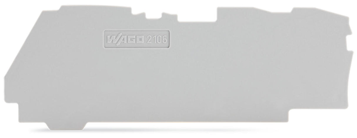 WAGO Abschl/Zwischenplatte gr 2106-1391