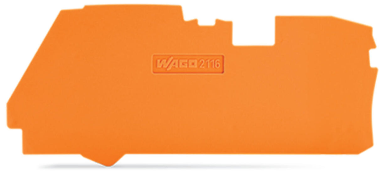 WAGO Abschl/Zwischenplatte or 2116-1292