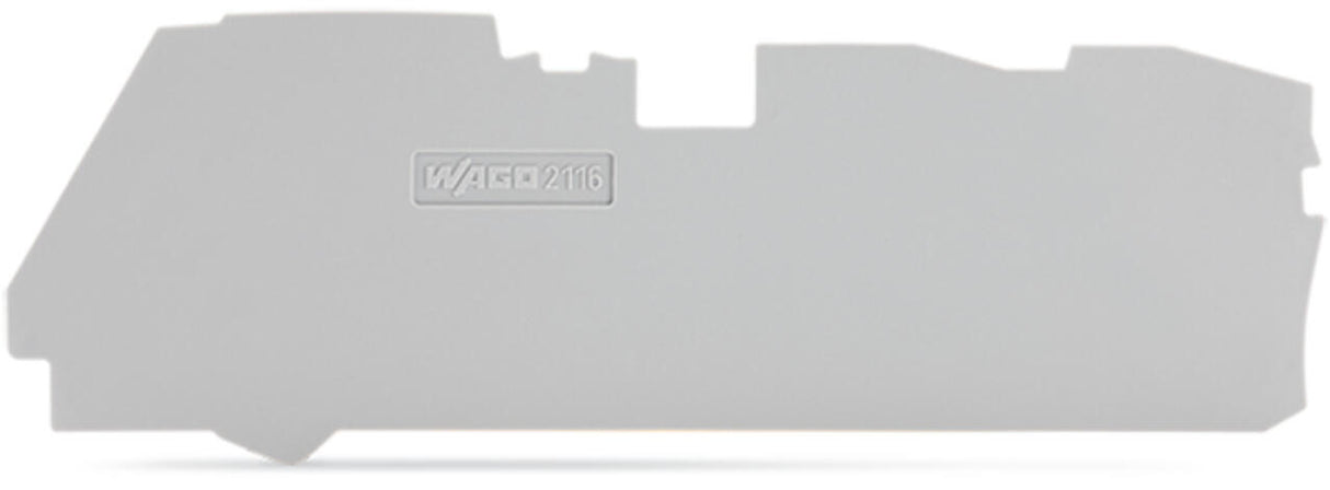 WAGO Abschl/Zwischenplatte gr 2116-1391