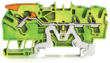 WAGO Schutzleiter-Reihenklemme 0,25-4qmm 2102-1307 gn/ge 1Etage TS35