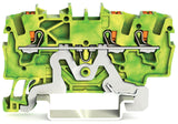 WAGO Schutzleiter-Reihenklemme gn/ge 2201-1307 0,25-2,5qmm 1Etage TS35