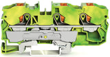 WAGO Schutzleiter-Reihenklemme 0,5-16qmm 2210-1307 gn/ge 1Etage TS35