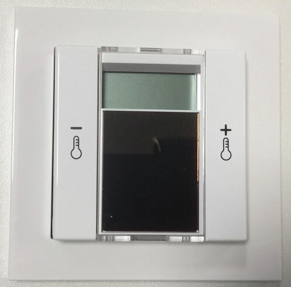 WAGO Raumtemperaturregler UP Funkb LON 2852-7113 ws glz Basis+zentr.Abdeckpl