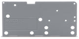 WAGO Abschlussplatte rastb gr Serie 742 742-152