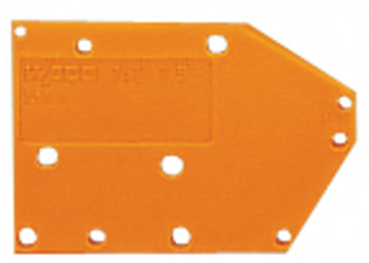 WAGO Abschlussplatte rastb or Serie 742 742-600