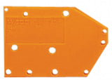 WAGO Abschlussplatte rastb or Serie 742 742-600