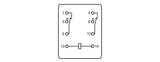 WAGO Schaltrelais 2W IP20 Steckanschl 858-184 21,2x35,6x27,5mm