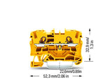 WAGO Reihenklemme 1Etage 2kl ge 32A TS35 Serie 2004 2004-1206