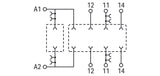 WAGO Relaissockel TS35 Federzug 8Pins Serie 788 788-100 15x53x86mm