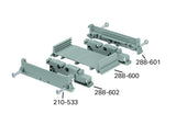 WAGO Elektronik-Leergehäuse 18x8x69,4mm Serie 288 288-602 IP20 Kst unbeh