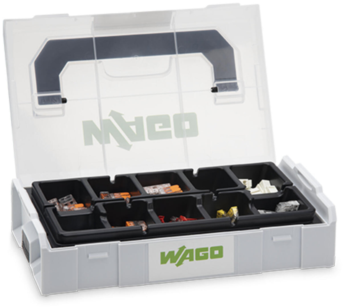 WAGO Steckklemme 0,14-6qmm f.Massivleit 887-960 f.flexLeiter 6qmm