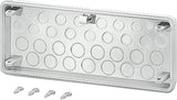 HENSEL Einführungsflansch Kst 300x100mm Mi FM 20 Kabelverschr unbeh Vorpräg
