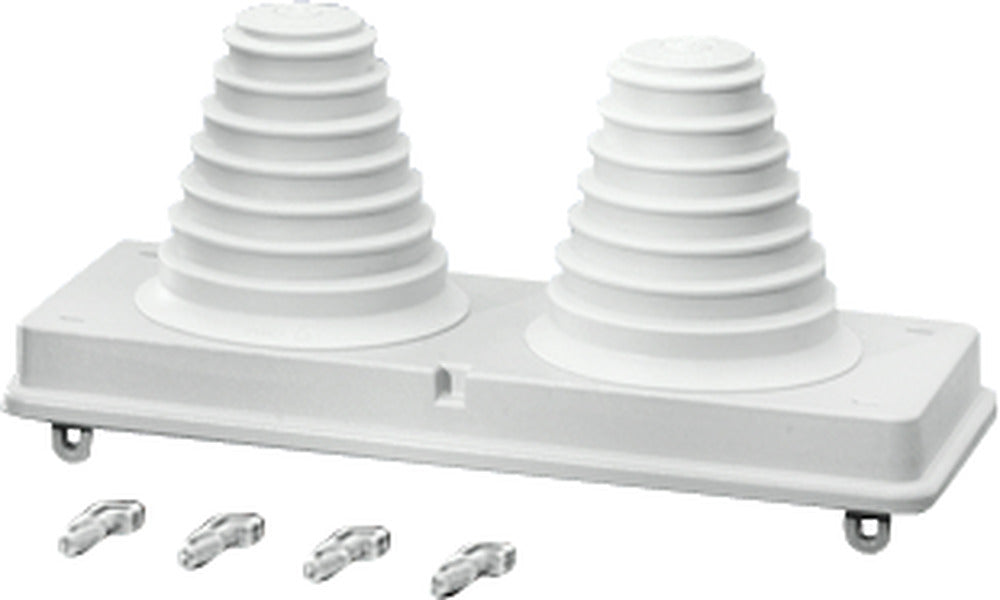 HENSEL Membranflansch Kst 300x100mm Mi FP 72 Membran unbeh