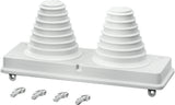 HENSEL Membranflansch Kst 300x100mm Mi FP 72 Membran unbeh