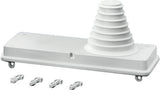 HENSEL Membranflansch Kst 300x100mm Mi FP 70 Membran unbeh