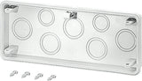 HENSEL Einführungsflansch Kst 300x100mm Mi FM 40 Kabelverschr unbeh Vorpräg