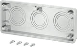 HENSEL Einführungsflansch Kst 300x100mm Mi FM 60 Kabelverschr unbeh Vorpräg