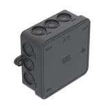 BETTERMANN Abzweigdose IP55 2,5qmm Kst A11 HF SW 85x85x40mm quadrat Wand/Decke