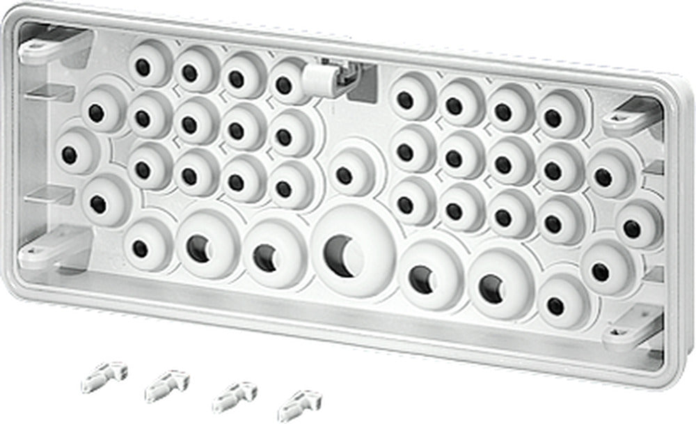 HENSEL Membranflansch Kst 300x100mm Mi FP 38 Membran unbeh