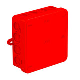 BETTERMANN Abzweigdose IP55 2,5qmm Kst A 14 HF RO 100x100x40mm quadrat hfr