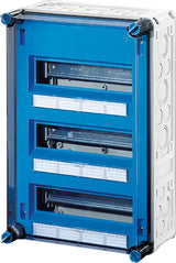 HENSEL Automatengehäuse AP 3x12TE Kst Mi 1336 IP65 300x450x170mm ET93mm