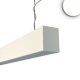PROLAMP30LIDhs Pendel 38W weiß 1200mm prismatisch 4000K + SkyBlue - Beleuchtung