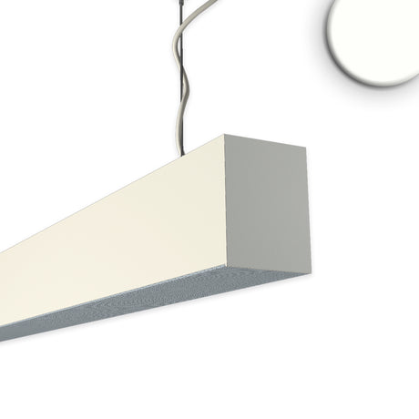 PROLAMP30LIDhs Pendel 38W weiß 1200mm prismatisch 4000K + SkyBlue - Beleuchtung