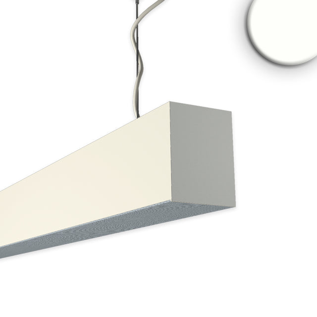 PROLAMP30LIDhs Pendel 38W weiß 1200mm prismatisch 4000K + SkyBlue - Beleuchtung