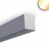 PROLAMP30Hhs Aufbau 45W silber 1500mm opal + Push/DALI dimmbar CCT - Beleuchtung