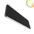 Akustik-Pendel-BAFFEL LAMP30HID 59W schwarz 1250mm opal + Zigbee + Sys-Pro dimmbar CCT + RGB - Beleuchtung