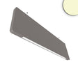 Akustik-Aufbau-BAFFEL LAMP30H 37W schwarz 1500mm opal + Push/DALI dimmbar 3000K - Beleuchtung