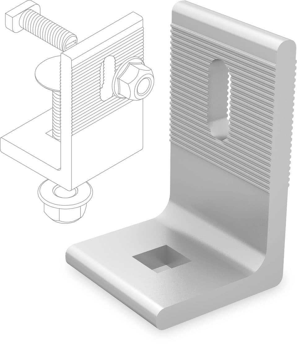 K2 L-Adapter SingleRail Set (inkl. Schrauben)
