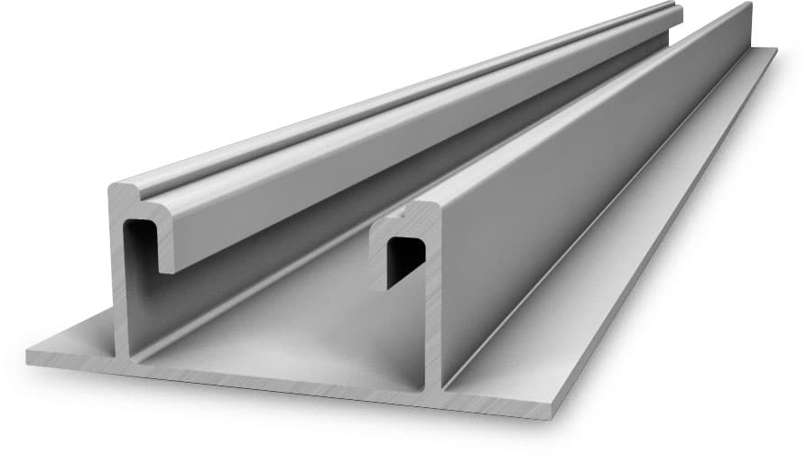 K2 Montageschiene BasicRail 22; 5,95 m