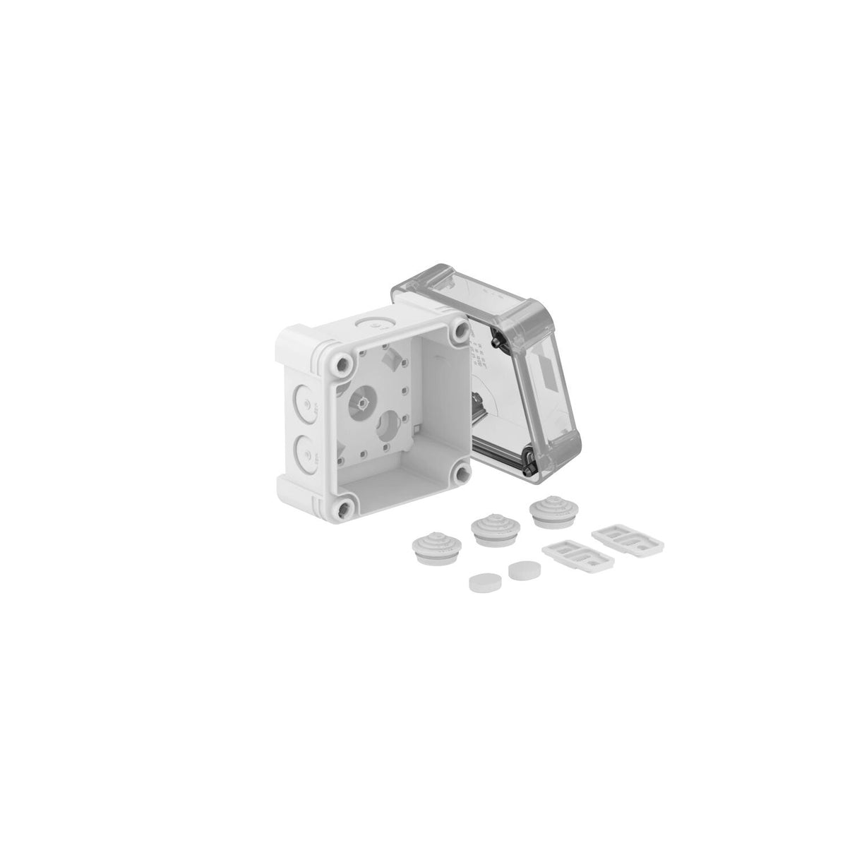 BETTERMANN Abzweigdose IP67 2,5qmm Kst X02 LGR-TR 85x85x57mm quadrat hfr