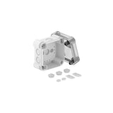 BETTERMANN Abzweigdose IP67 4qmm quadrat X04 LGR-TR 114x114x78mm Wand/Decke Kst