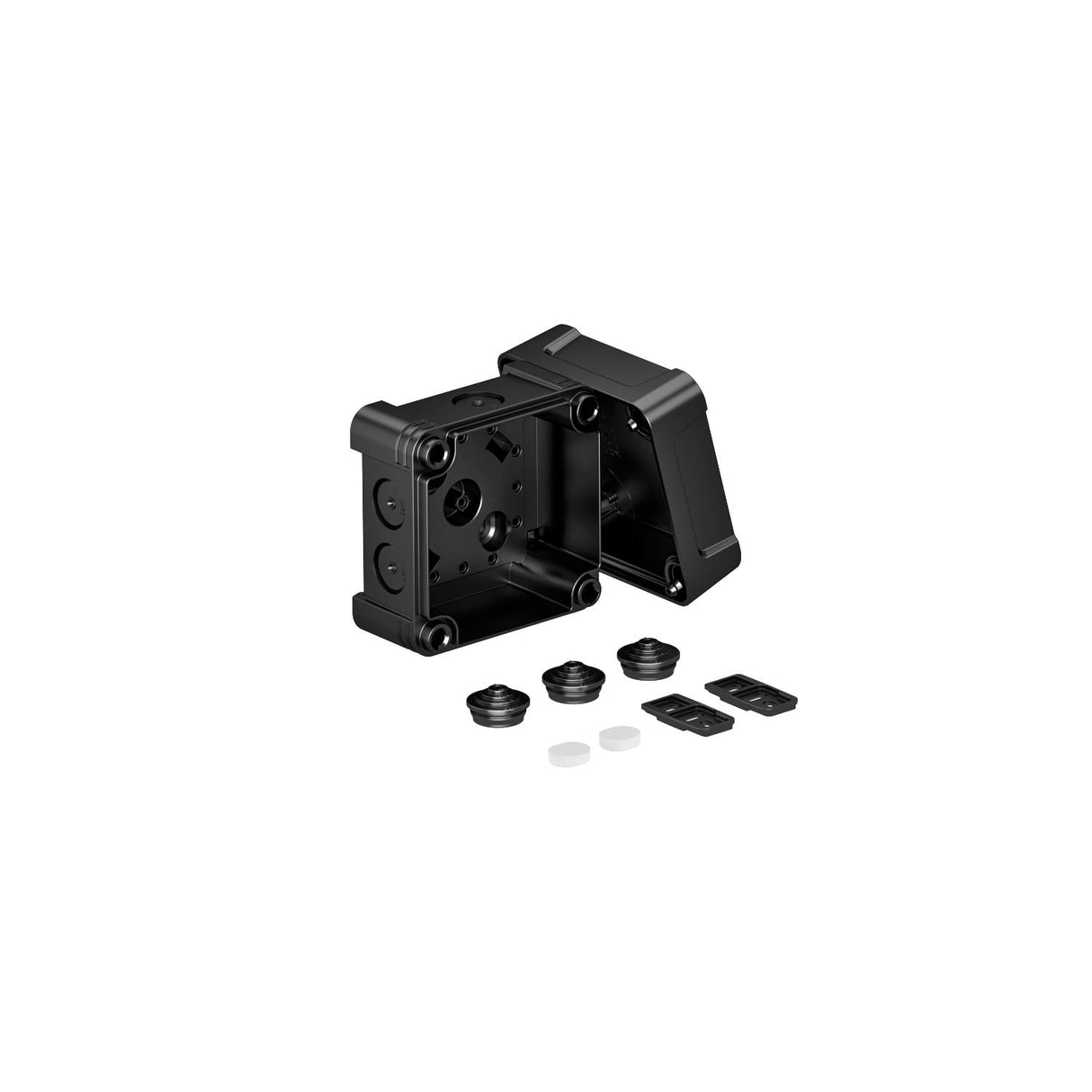 BETTERMANN Abzweigdose IP67 2,5qmm Kst X02 SW 85x85x57mm quadrat Wand/Decke