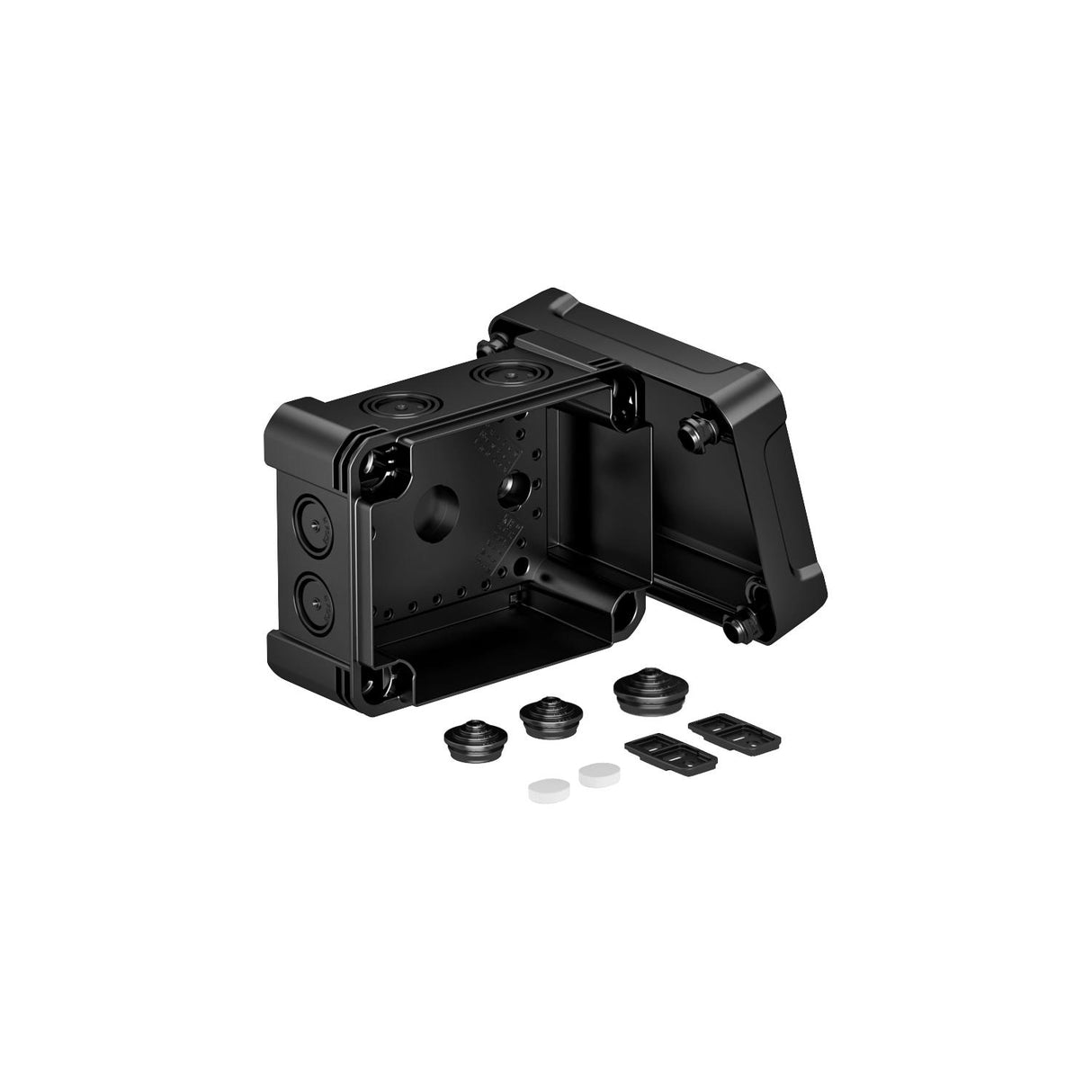 BETTERMANN Abzweigdose IP67 6qmm Kst hfr X06 SW 137x105x68mm rechteck Wand/Decke