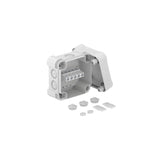 BETTERMANN Abzweigdose Klemme IP67 4qmm X04 T LGR 102x102x60mm quadrat Kst hfr