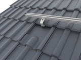 K2 4Tile Metallersatzziegel, grau