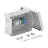 BETTERMANN Abzweigdose Klemme IP67 16qmm X16 H35 GNP5 LGR 227x177x110mm rechteck