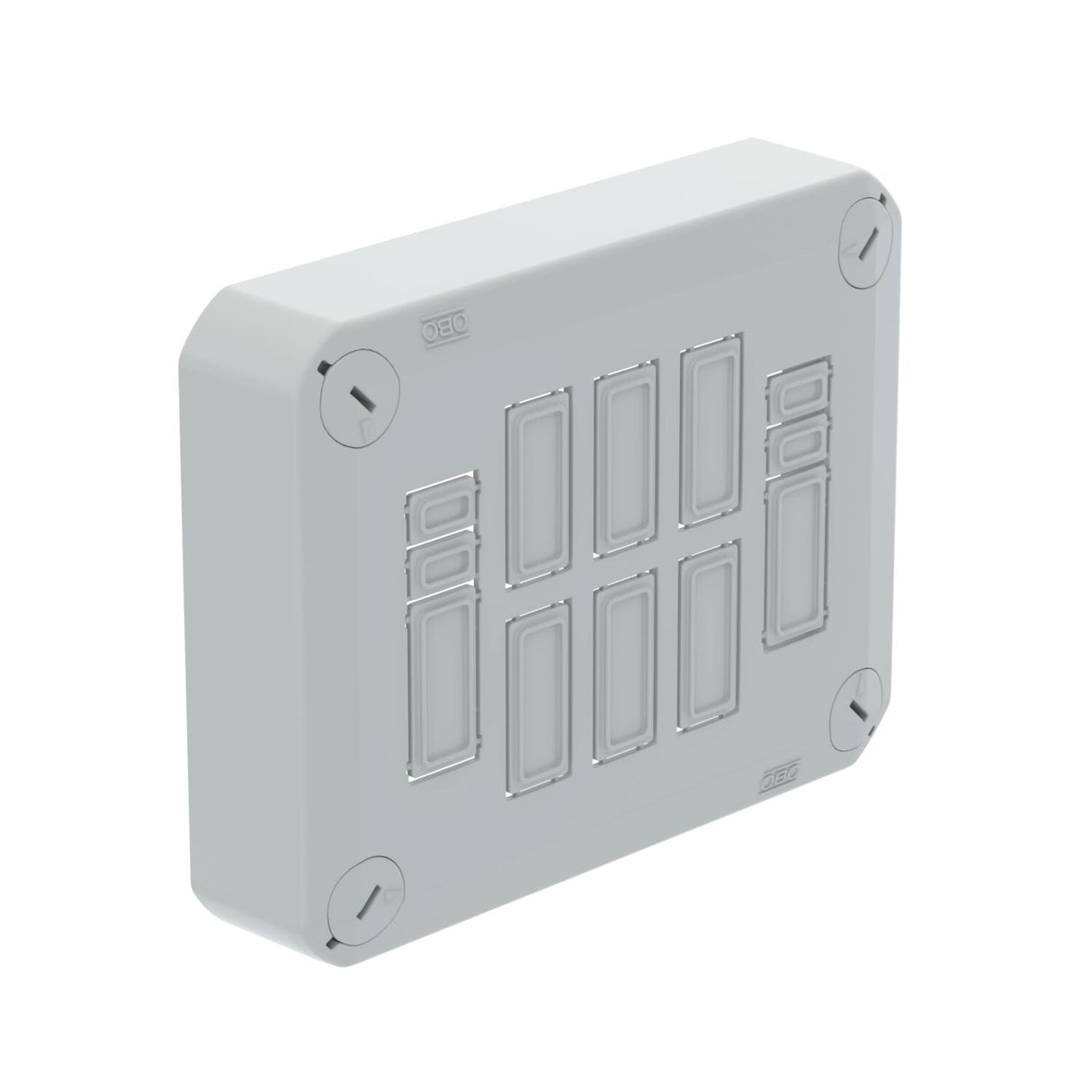 BETTERMANN MontDeckel AP IP30 schraub D01 L 150x116x39mm lgr rechteck