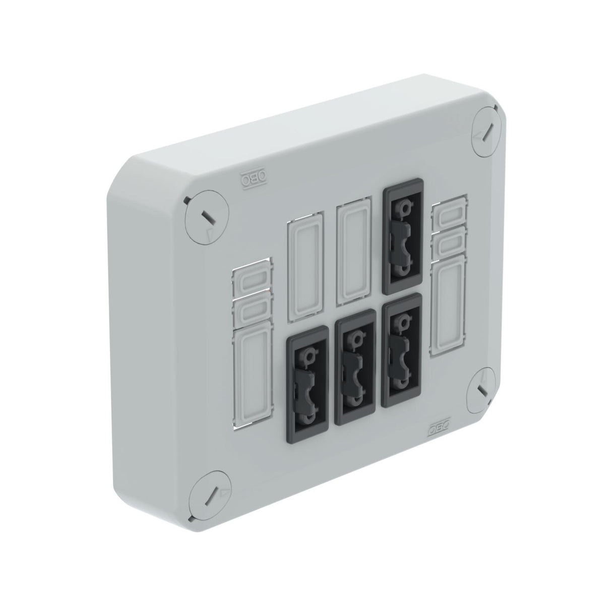BETTERMANN Deckel/Steckdose AP IP30 lgr D01 4x3p WD 150x116x60mm schraub