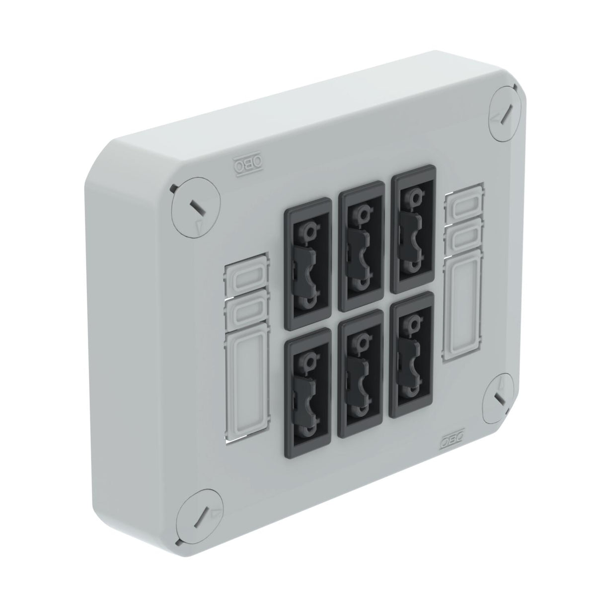 BETTERMANN Deckel/Steckdose AP IP30 lgr D01 6x3p WD 150x116x60mm schraub