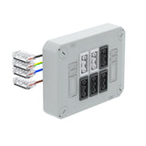 BETTERMANN Deckel/Steckdose AP IP30 lgr D01 6x3p WD(4+2) 150x116x60mm schraub