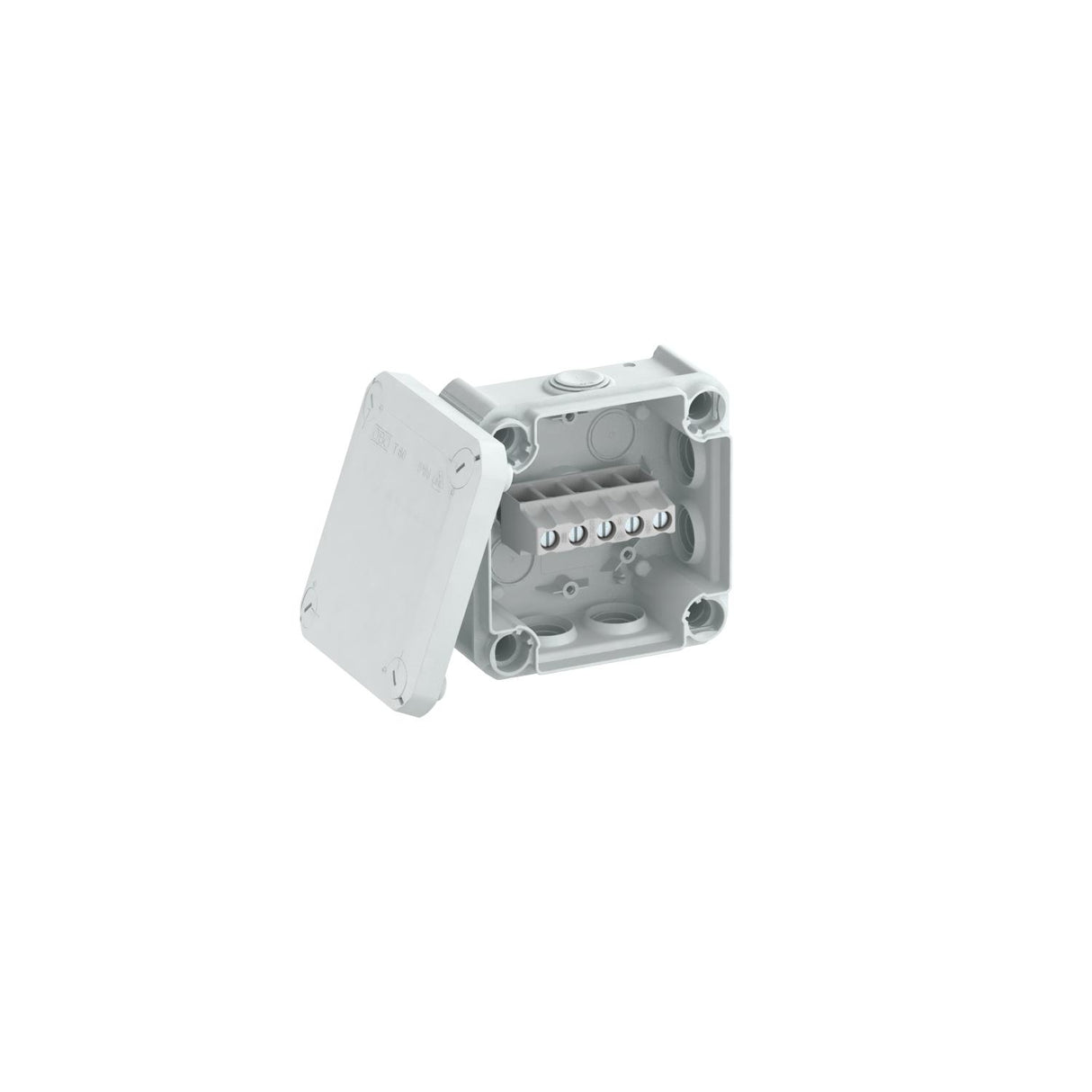 BETTERMANN Abzweigdose Klemme IP66 6qmm T 60 KL 114x114x57mm quadrat Wand/Decke