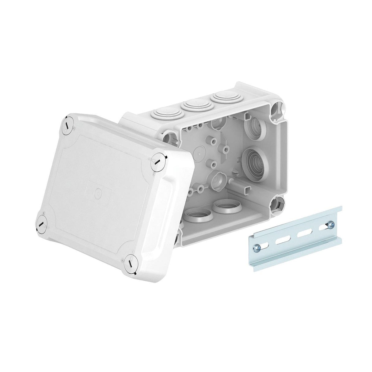 BETTERMANN Abzweigdose IP66 6qmm Kst hfr T 100 HD LGR 150x116x84mm rechteck