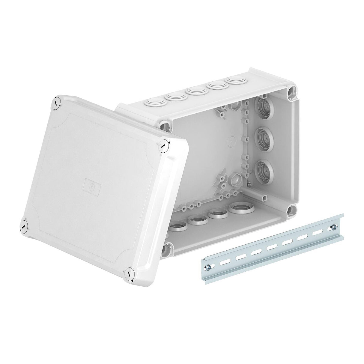 BETTERMANN Abzweigdose IP66 6qmm Kst hfr T 250 HD LGR 240x190x112mm rechteck