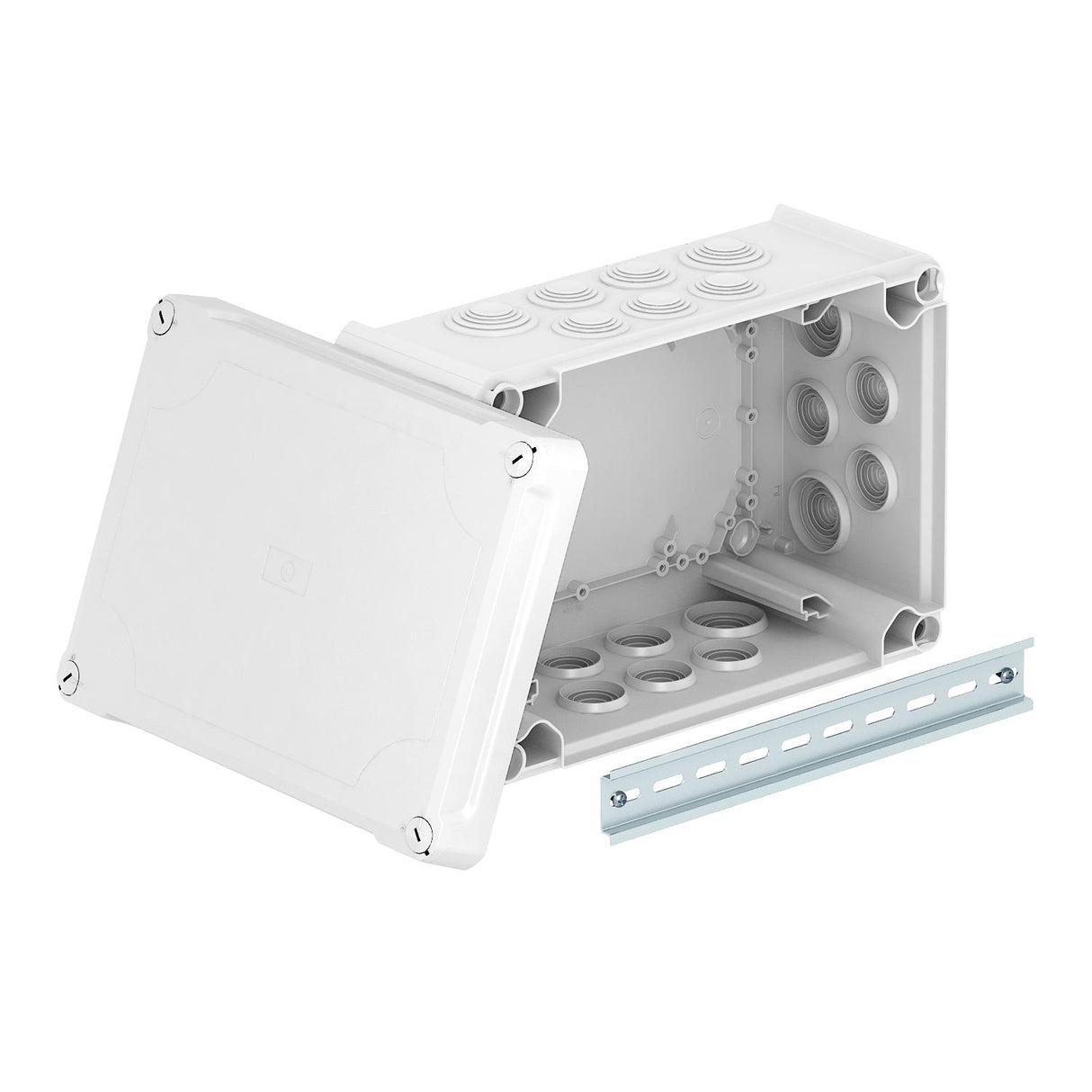 BETTERMANN Abzweigdose IP66 6qmm Kst hfr T 350 HD LGR 285x201x137mm rechteck