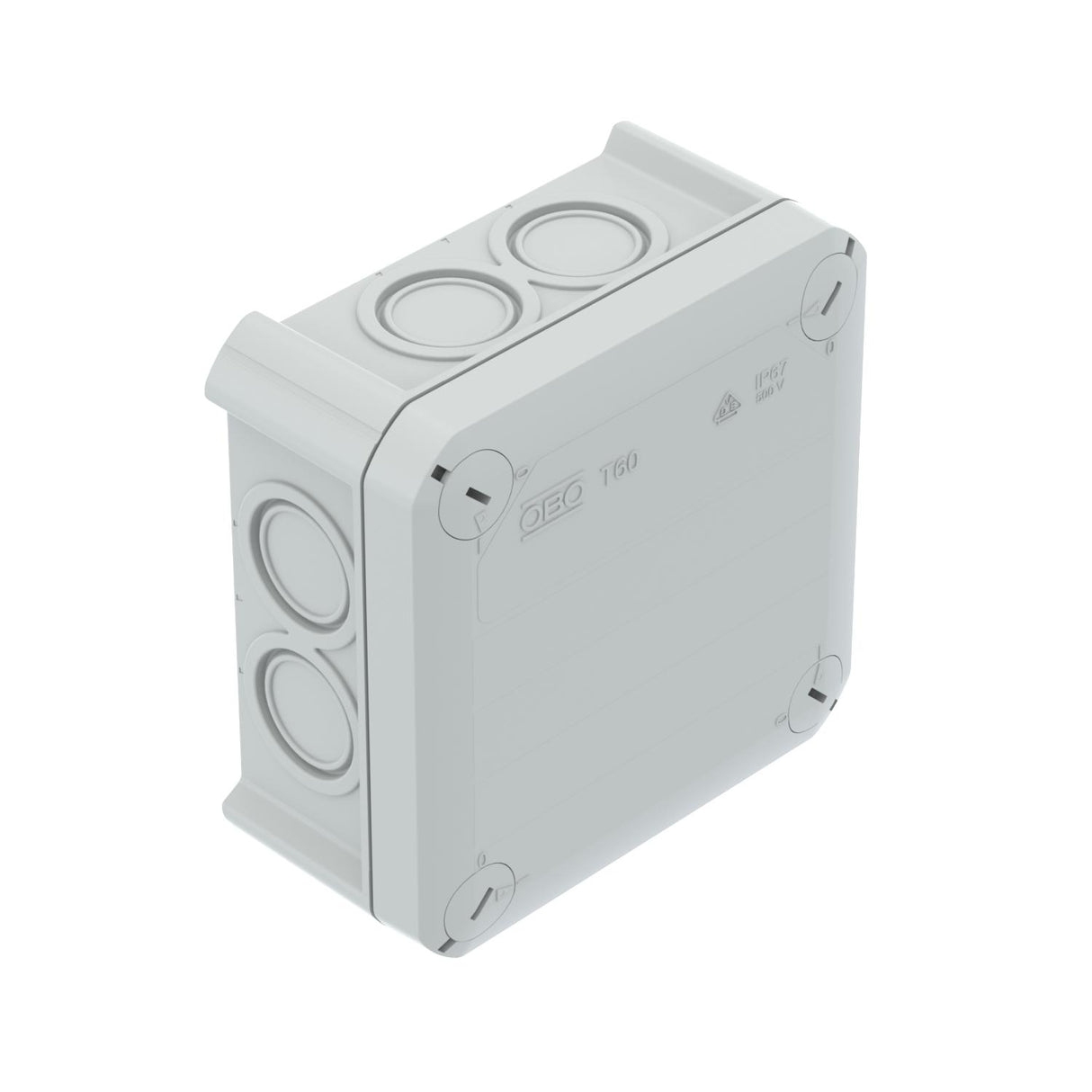BETTERMANN Abzweigdose IP67 6qmm quadrat T 60 M20 114x114x57mm Wand/Decke Kst