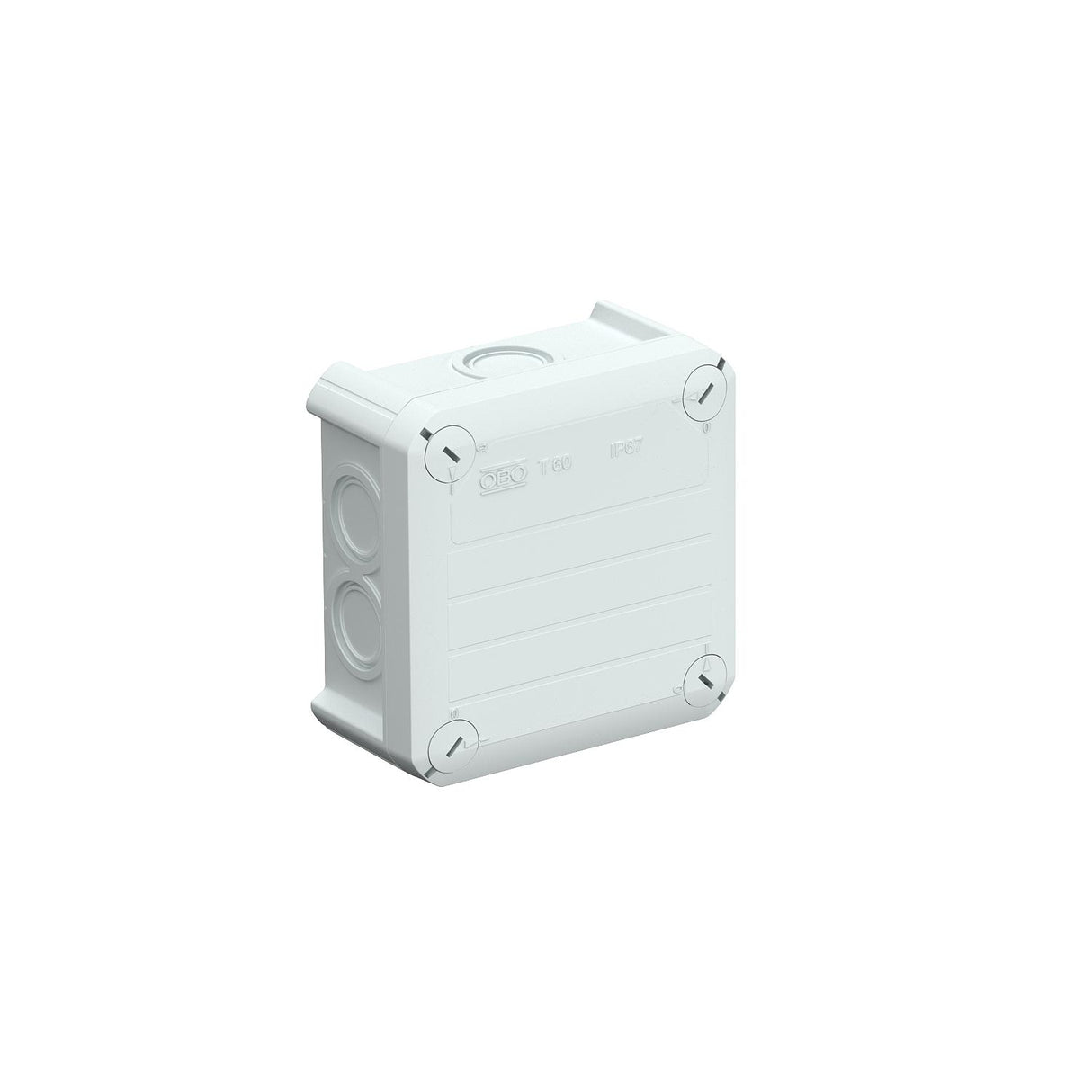 BETTERMANN Abzweigdose Klemme IP67 6qmm T 60 M25 100x100x48mm quadrat Kst hfr